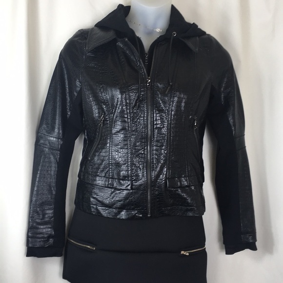 Guess, Faux Leather, Moto Jacket, Size M. Nwot.
